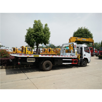 6 ton Dongfeng Tow Truck with Crane