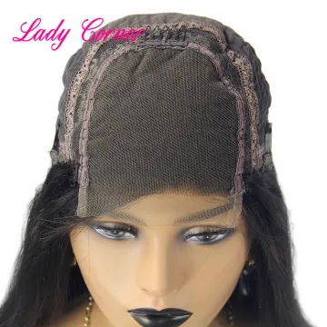 8A Gluless 28 inch full lace wigs 4*4 lace closure wig