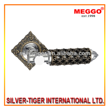 Best Price zinc door handle for bathroom,hotel or office