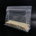 Застежка -молния плоский нижний мешок прозрачные пластиковые пищевые пакеты