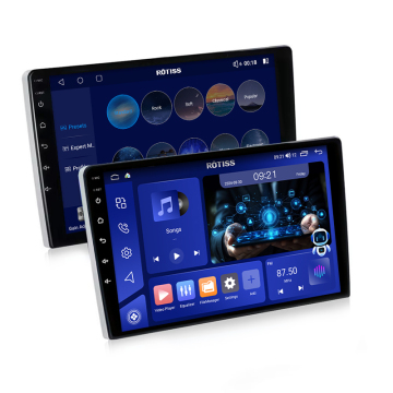 AI 2 DIN 10 inci pemain DVD Radio Kereta Android dengan CarPlay untuk BMW VW
