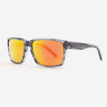 Rectangular Fashion Sport Acetate Male's Sunglasses