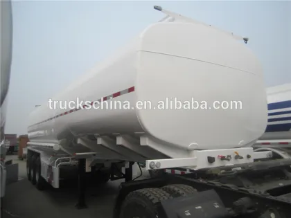 Cheap CIMC Brand 35000L oil tank semitrailer oil tanker for sale
