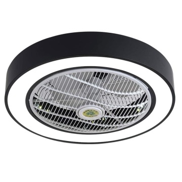 Uzaktan kumanda ve LED ışığı ile modern konut dimmable dc motor tavan fanı
