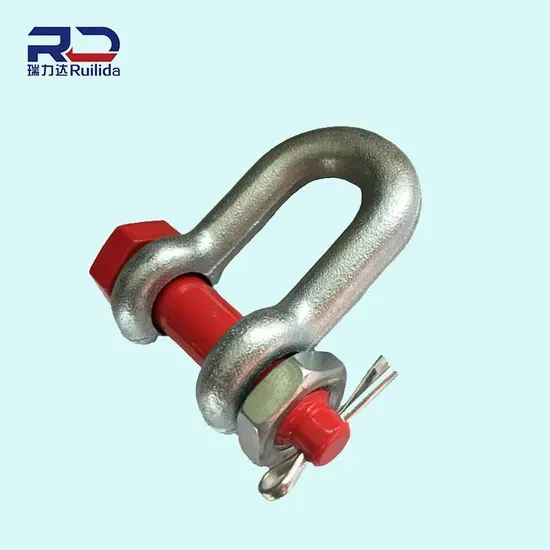D-Type Shackle with Corrosion Resistance