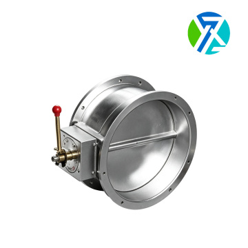 Fire prevention and smoke exhaust valve
