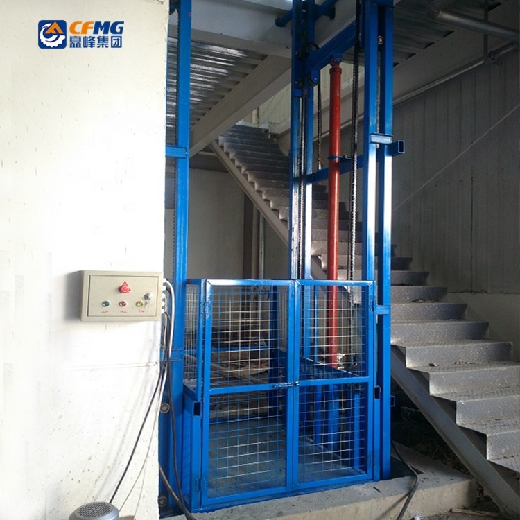 Cargo Lift Platform Warehouse Hydraulic Cylinder Goods Lifting System