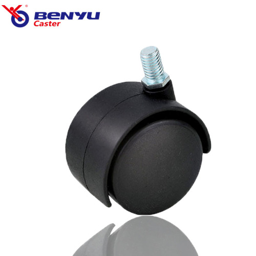 30mm Furniture Plastic Nylon Speaker Wheel PP Caster