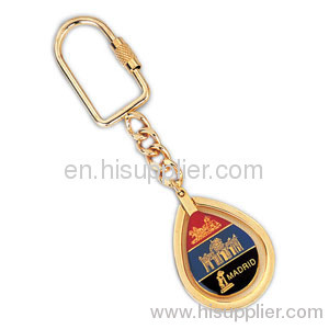 Zinc Alloy Metal Spinner Keychain 