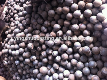 hot rolled steel forged grinding media steel balls