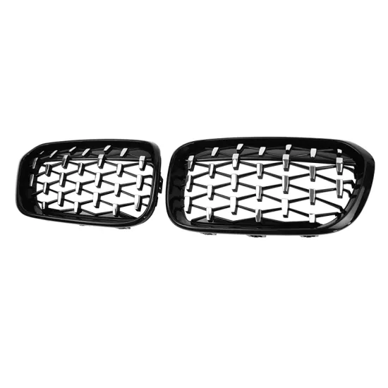 Diamond Style Front Bumper Grille Honeycomb Bumper Grill for BMW 1 Series F20 F21 2015-2017