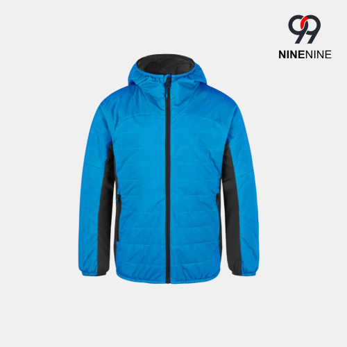 Sudadera con capucha híbrida ligera para niños con cremallera