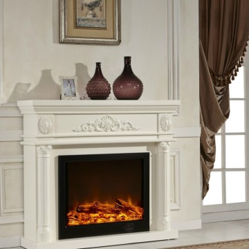 Long Life Time Modern Wood Mantel Chimenea