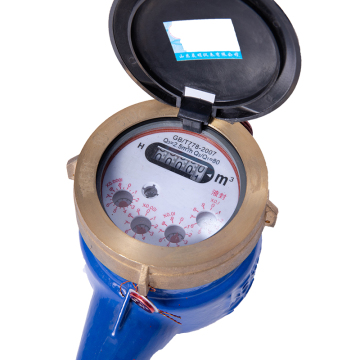 Dry Dial Brass Multi Jet Water Meter