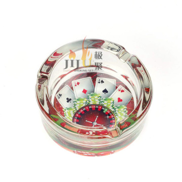 JL-005S Yiwu jiju Unique Design Ashtrays wholesale glass ashtray