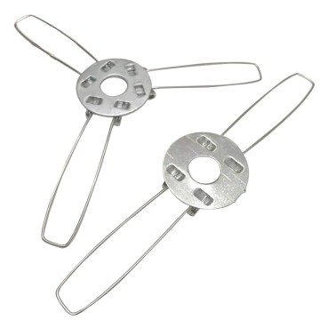 Lamp Holder Spring Bracket with Glass Fabric Lampshade Circlip