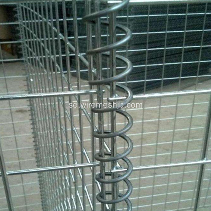 Hot-dip galvaniserad svets Stone Cage Net