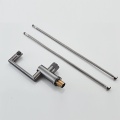 Hot Cold Water Basin Faucet with Swiveling Spout