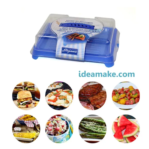 Cool Box Food Storage Box with Ice Pack made from Plastic for Food and Fish 2015 new product