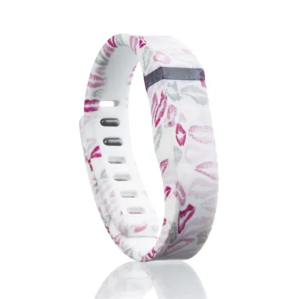 patterned soft silicone wristband replacement for Fitbit Flex Pedometer