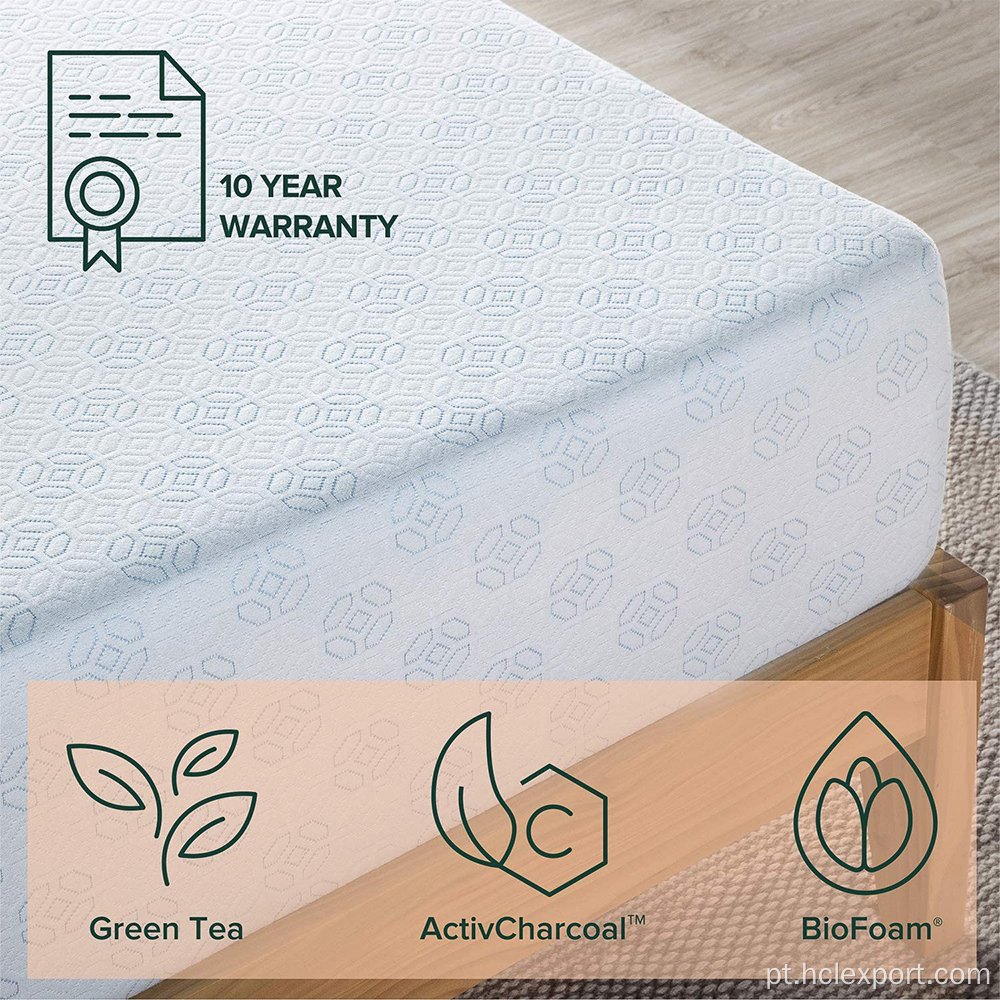 Alta qualidade Gel Memory Rebound Foam Mattress Topper