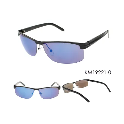 Free Sample OEM Wholesale Cycling Glasses | Outdoor Sports Half-Frame Sunglasses