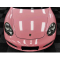 super gloss pink car vinyl wrap