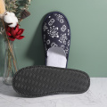 Algodão Lightweight Hotel Unissex Travel Slipper para homens