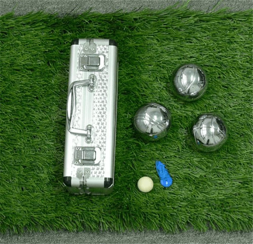 Petanque Metal Balls Bocce Set of 3 Pieces