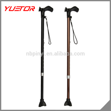 New design handle aluminum alloy anti shock elderly walking stick