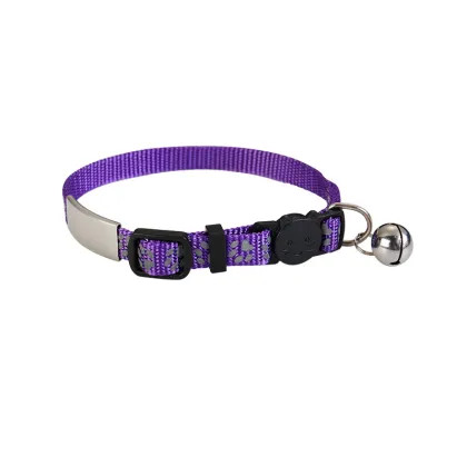 Nylon Cat Collars with Bell Reflective Safety Collars