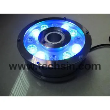 LED pool light, underwater light, with DMX controller