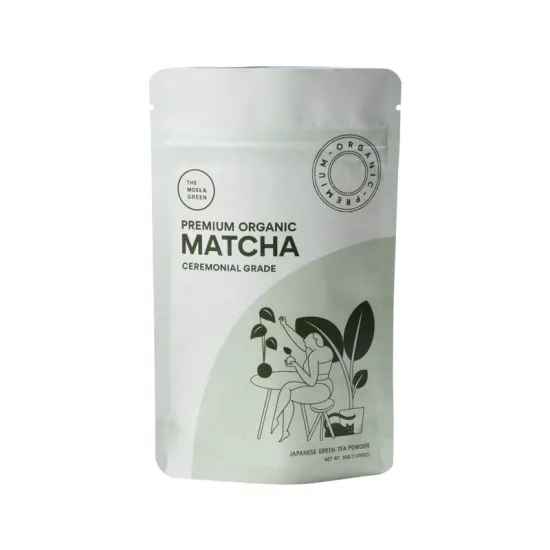 Compostable Matcha Powder Packaging Pouch