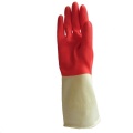 latex glove bicolor waterproof latex kitchen glove