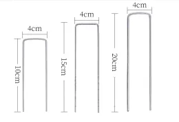 Hot sale galvanized steel u type nails Reference