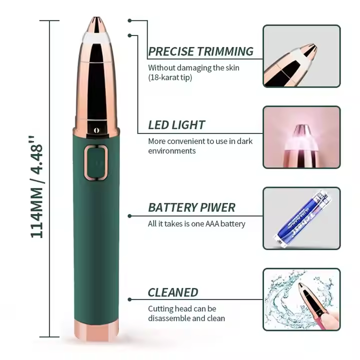 High Performance Mini Electric Eyebrow Trimmer for Women