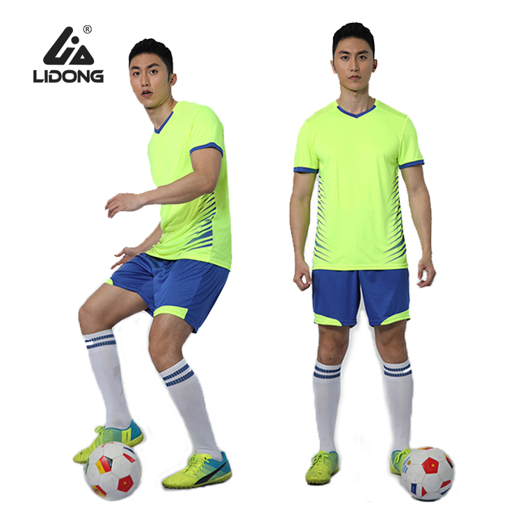 Men Soccer Jerseys Football Shirt Kit