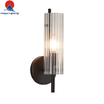Nordic Modern Luxury Glass Wall Lamp для спальни и гостиной E12 Стена Стена