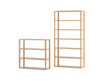 Modern Wooden Bookshelf