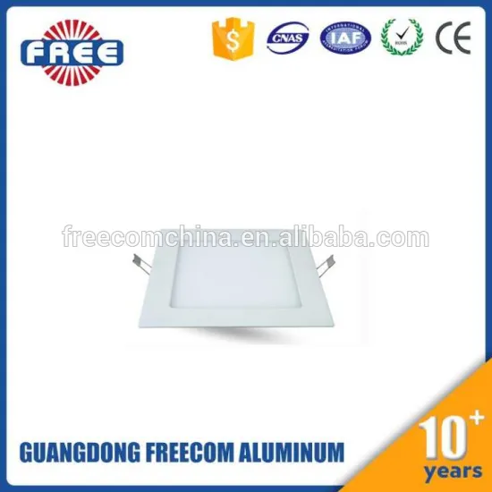 New product small size 4w square aluminum led panel light parts