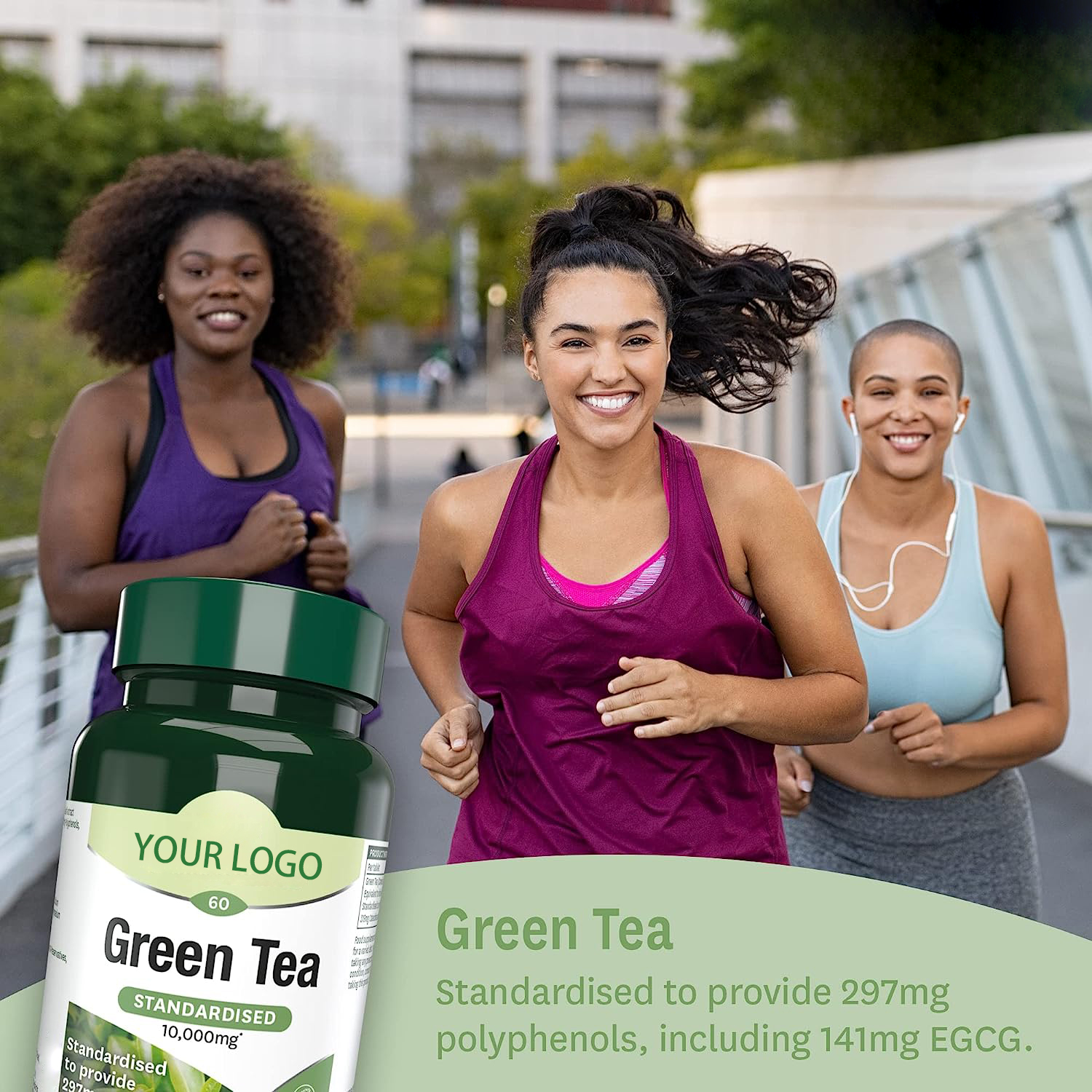 OEM/ODM Organic Vegan Weight Loss Tablets Detox Green Tea Extract Fast Fat Burning Slimming Green Tea Tablets