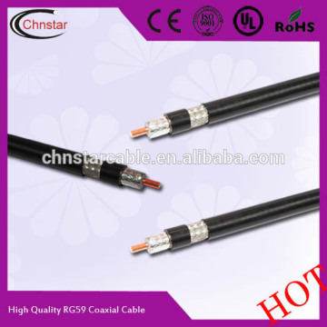 bare copper 3mm diameter networking coaxial cable rg59