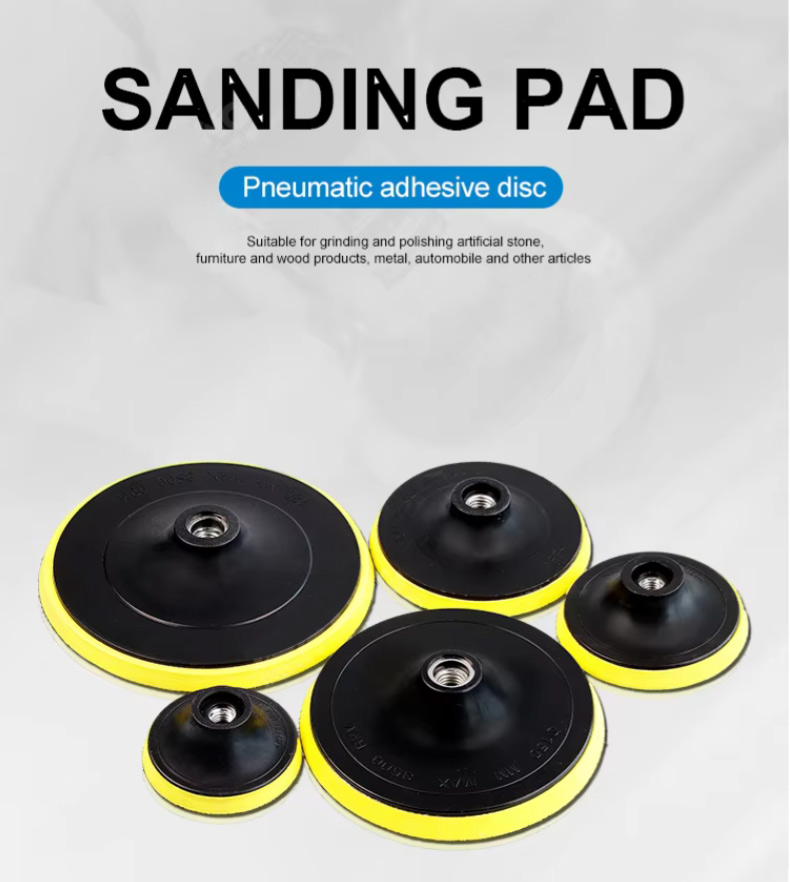 Rotary Hook & Loop Backing Plate Pad