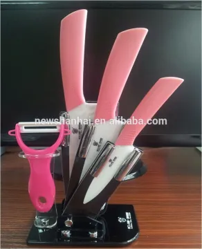 High quality 5pcs ceramic kitchen knife