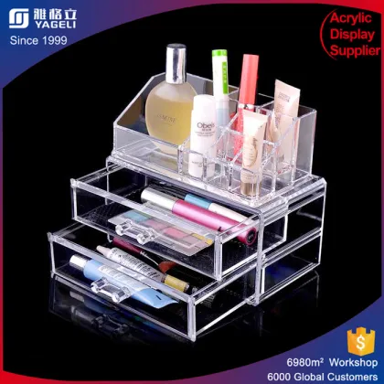 nice design acrylic show shelf Logo can be printed