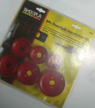 9PCS Hole saw set for wood(double blister packing)