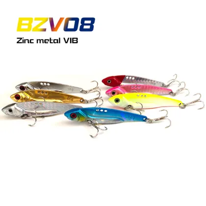 XUHANG BZV08 Zinc Vibrating Fish Metal Vib Lures