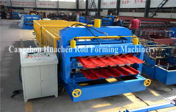 China double deck color steel roll forming machine