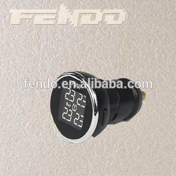 with cigarette External tire pressure monitoring system