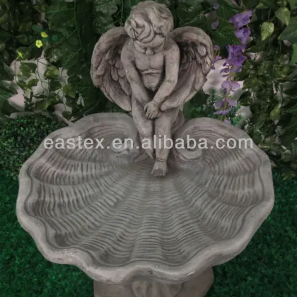 Garden fiberglass bird feeder / bird bath / bird pool